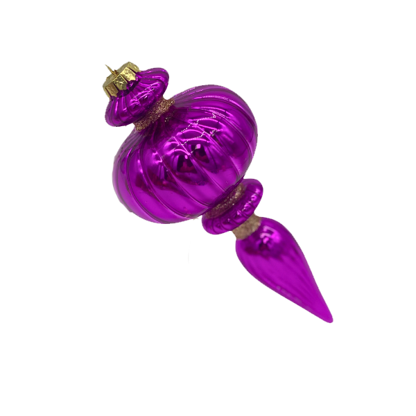 Pink Glass Finial main image 1