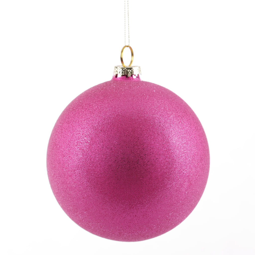 Pink/Gold Shatterproof Ball Orn in Tub main image 0