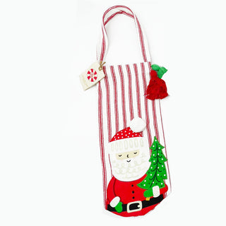 Santa - Oh Christmas Treats Wine Bag