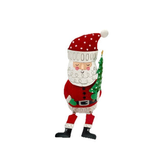 Oh Christmas Treats Santa Ornament - Taller