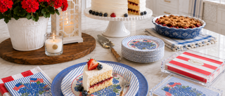 RED, WHITE AND BLUE