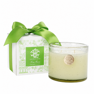 Lime Blossom 13 oz Candle in White Box with Bow