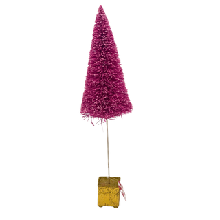 18.75" Pink Candy Sisal Tree Pantone 232c