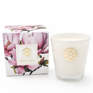 Magnolia and Jasmine 8 oz Designer Box Candle
