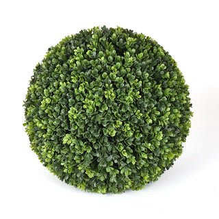 16.5IN UV Southern Boxwood Ball, Green