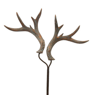 25IN Antler Spray, Brown Wash