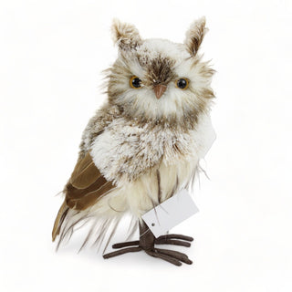 9.5IN Owl, Natural