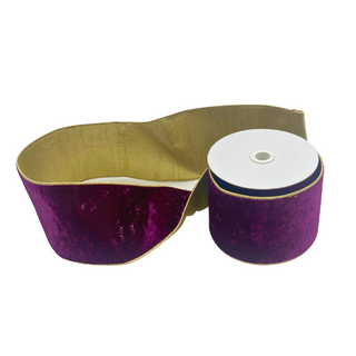 Ribbon v11 velvet purple/gold