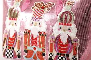 Pink Nutcracker Sparkle Bag 15.7" x 7.9" x 13"