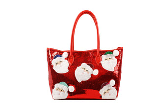 Santa Sparkle Bag 15.7" x 7.9" x 13"