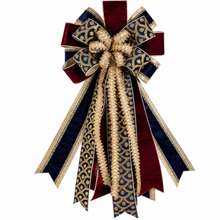 18" X 42" NEWBORN KING PREMADE BOW