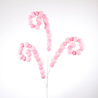 32" HOT PINK SPIRAL FLORAL SPRAY