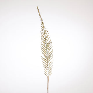 48" GOLD FERN FLORAL STEM