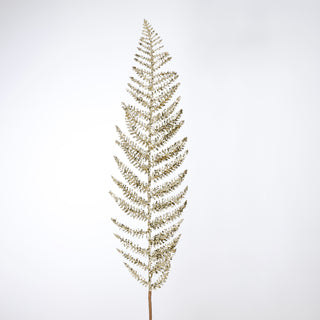 40" GOLD FERN FLORAL STEM