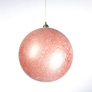 150MM PINK HANGING  BALL  WITH  MICA