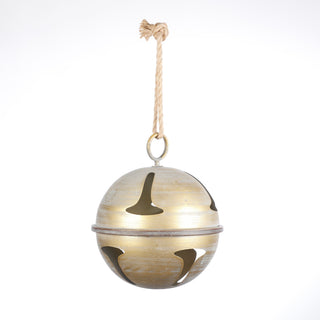 10.5" LARGE GOLD JINGLE BELL