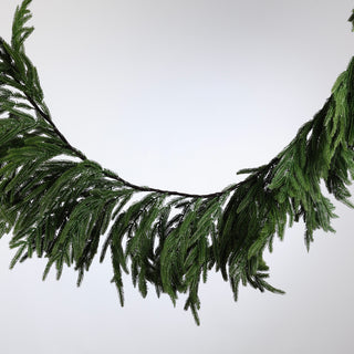 6FT NORFOLK PINE GARLAND WITH MIXED CYPRESS