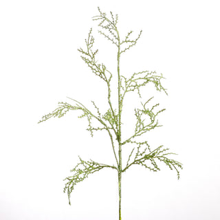 33" TWIG BRANCH GLITTERED-Green