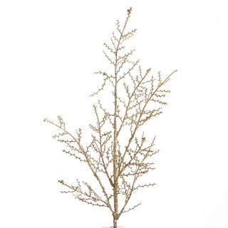 33" TWIG BRANCH GLITTERED-Gold