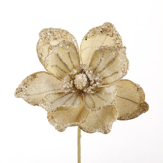 8.5" LT GOLD MAGNOLIA