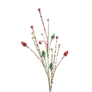 35"CHRISTMAS BULBS STEM-MULTI