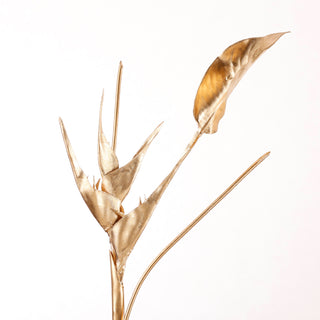 31"  Gold Heliconia Spray