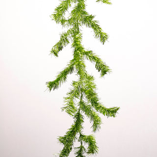 CHRISTMAS TINSEL GARLAND 72" Color Lime