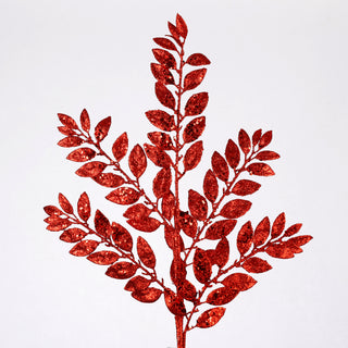 35.5" RED LEAF SPRAY