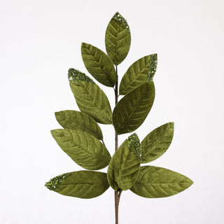 25.5" LIGHT GREEN LEAF SPRAY
