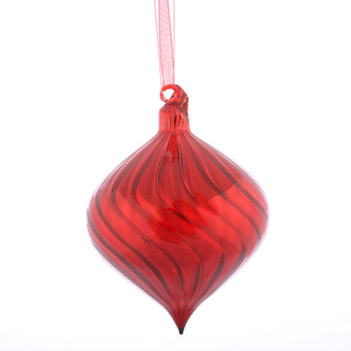 4" x 6.25"GLASS ONION ORN