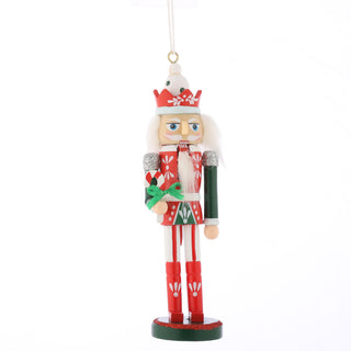 6" WOOD NUTCRACKER ORNAMENT STYLE A