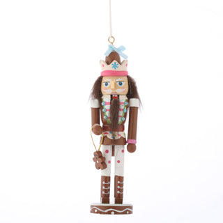 H 6" GINGERBREAD NUTCRACKER ORNAMENT (TEDDY BEAR ONLY)