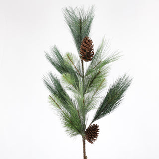 36" MIXED PINE W/CONES SPRAY-TT GRN