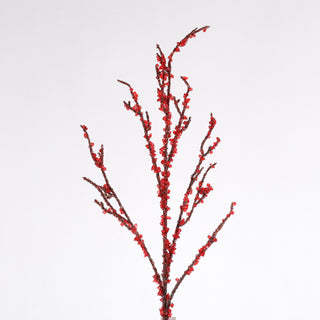 36" CRYSTAL BRANCH-RED