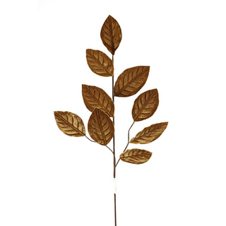 28IN Leaf Spray, Brown
