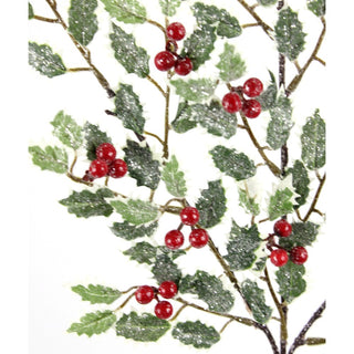 28IN Fosteri Holly Spray, Variegated