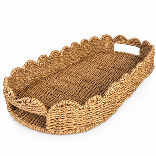 Seagrass Rectangular Tray, 31.5" x 13.75" x 4"