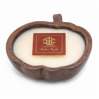 Heirloom Pumpkin 2 Wick Pumpkin Dough Bowl Candle