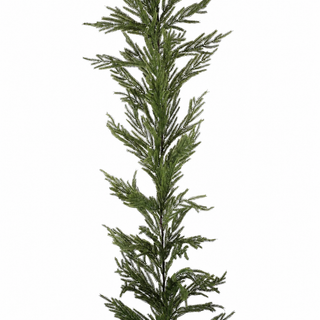 6FT REAL TOUCH NORFOLK PINE GARLAND WITH MIXED CYPRESS