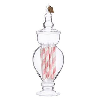 EC 5" Peppermint Candy Jar Ornament