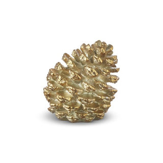 7.25" Gold Pinecone