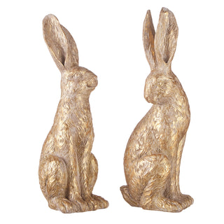 12.25" Gold Leaf Rabbit (LEFT ONLY)