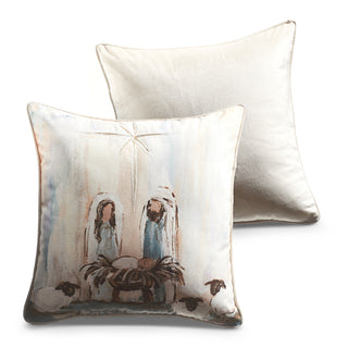 18" Holy Family Pillow