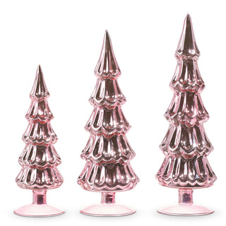 10" Metallic Pink Tone Trees (SMALL)