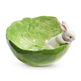 6" CABBAGE BUNNY BOWL