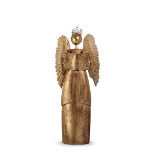 4' Antiqued Gold Angel SHIPS 9/1/2026