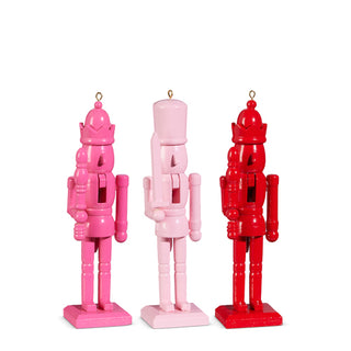 6" Nutcracker Ornament (HOT PINK)