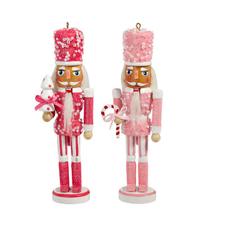 6" Pink Nutcracker Ornament-HOT PINK