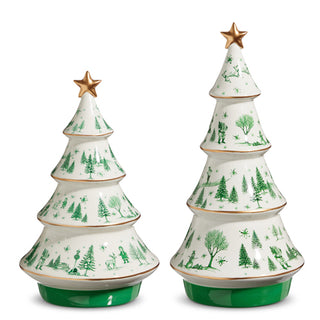 11.5" Christmas Scene Trees (LARGE ONLY)
