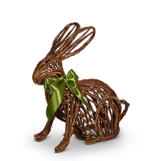 13" OPEN VINE BUNNY 12.25X6.25X13"